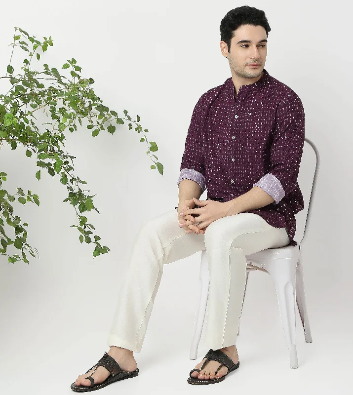 Regular Fit Printed Kurta