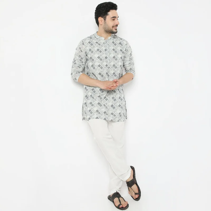 Casual Kurta™ - Mid Kurtas - Socially Casual - Regular Fit