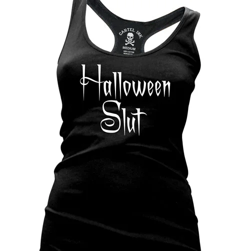 Halloween Slut Women's Racer Back Tank Top