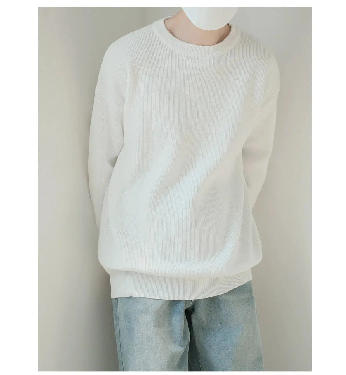 Lightweight Crew Neck Sweater