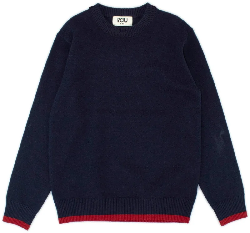 Y-Clu Kids Navy Sweater - 8Y