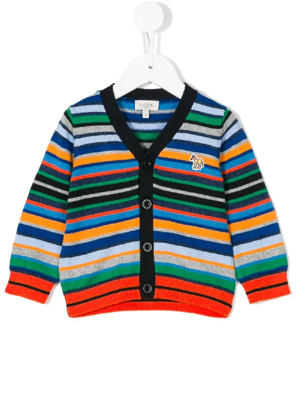 Paul Smith Baby Cashmere Striped Cardigan