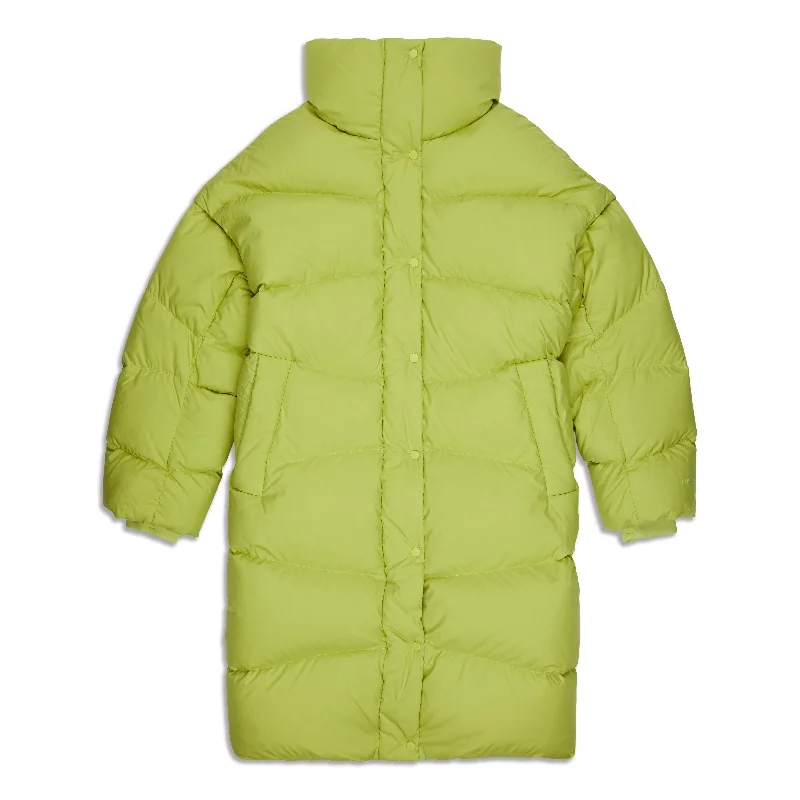 Long Oversized Down Jacket - Resale