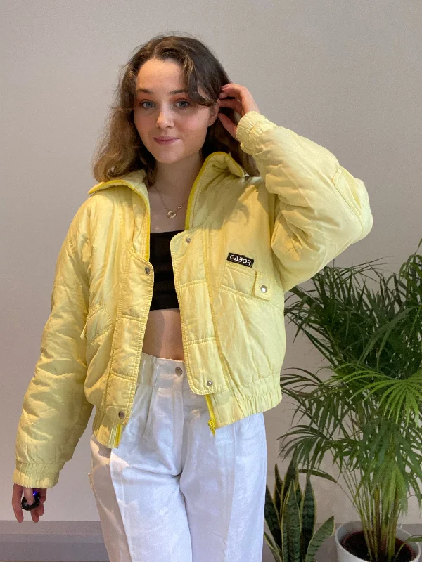 Vintage Yellow Ski Jacket (S)