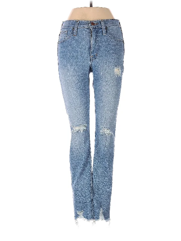 High-Rise Bootleg Jeans