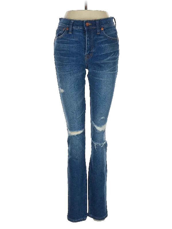 High-Rise Bootleg Jeans