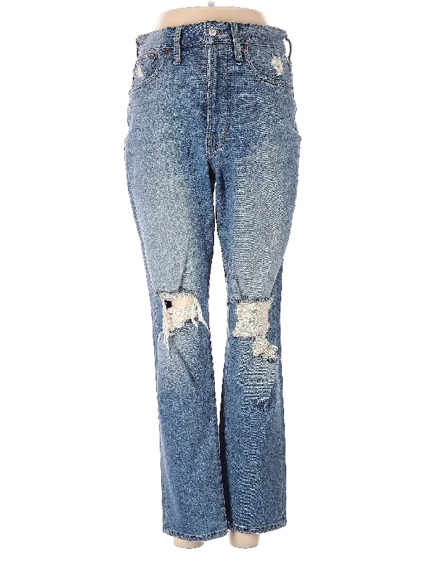 High-Rise Bootleg Jeans