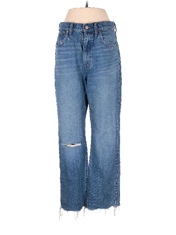 High-Rise Bootleg Jeans