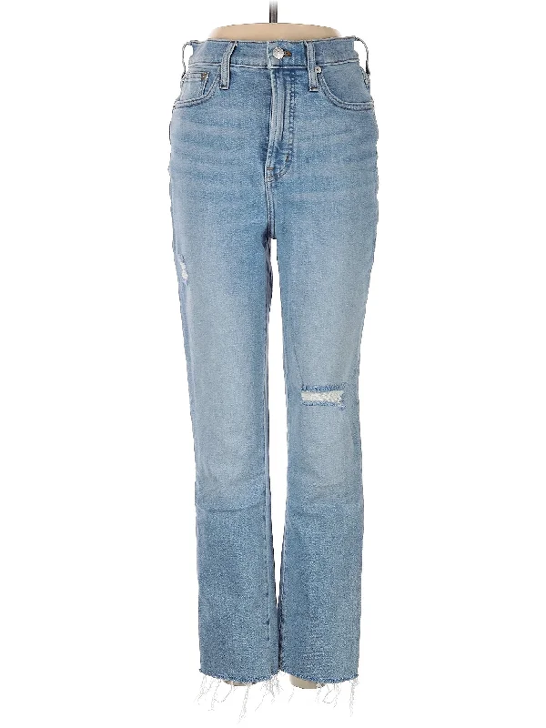 High-Rise Bootleg Jeans in Light Wash