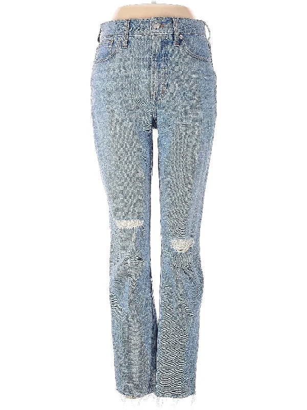 High-Rise Bootleg Jeans in Light Wash