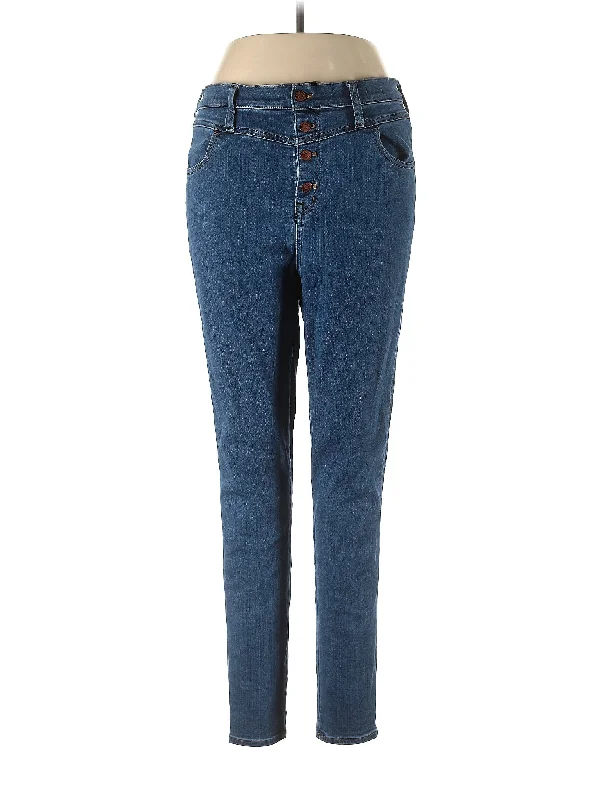 High-Rise Skinny Jeans in Dark Wash