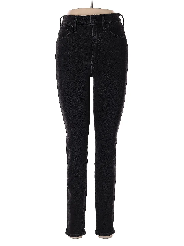 High-Rise Skinny Jeans in Dark Wash