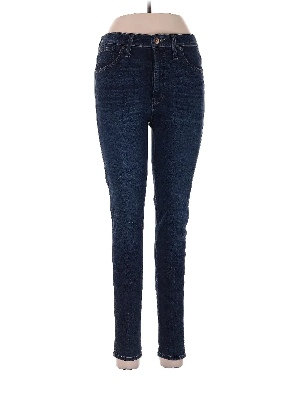 High-Rise Skinny Jeans in Dark Wash