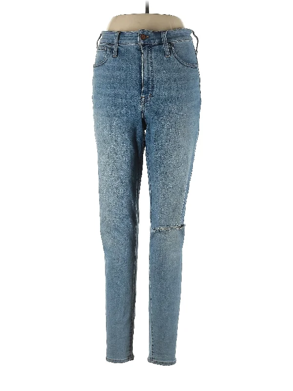 High-Rise Skinny Jeans in Light Wash