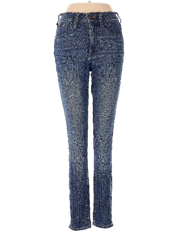 High-Rise Skinny Jeans in Medium Wash