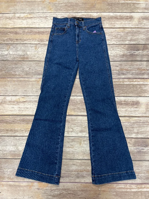 Jeans Boot Cut By Veronica Beard In Blue Denim, Size: 00