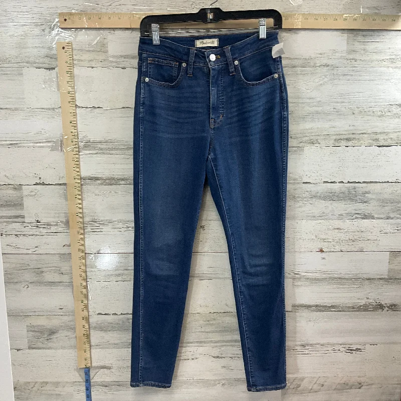 Jeans Skinny By Madewell In Blue Denim, Size: 2