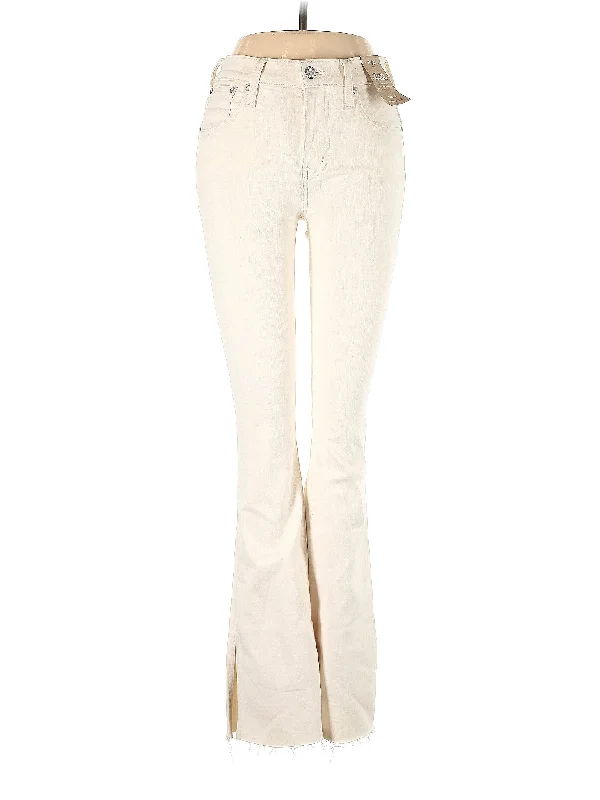 Low-Rise Flare Jeans