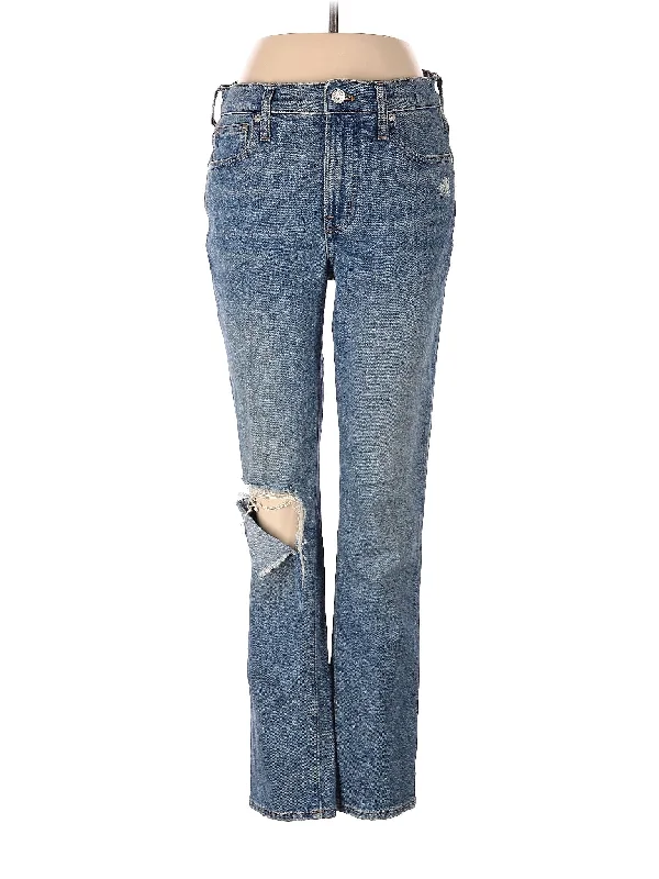 Mid-Rise Bootleg Jeans