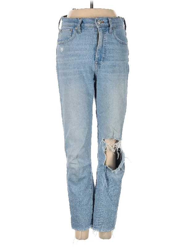 Mid-Rise Bootleg Jeans