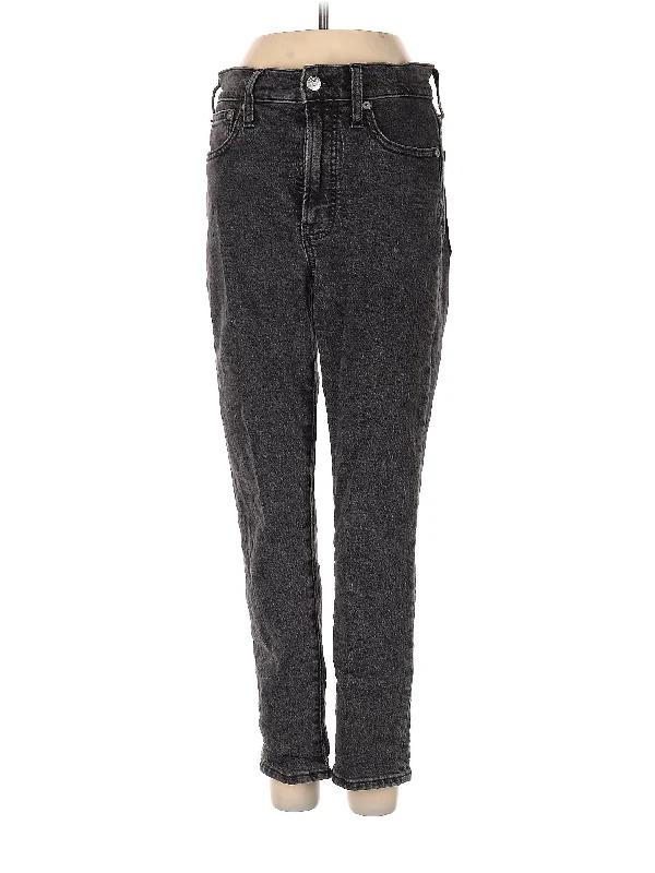 Mid-Rise Skinny Jeans in Dark Wash