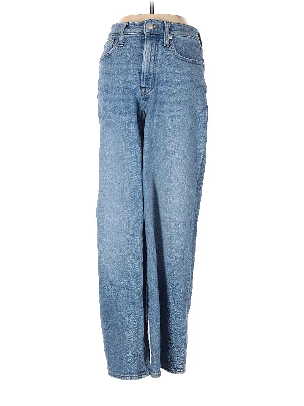 Mid-Rise Wide-leg Jeans in Light Wash