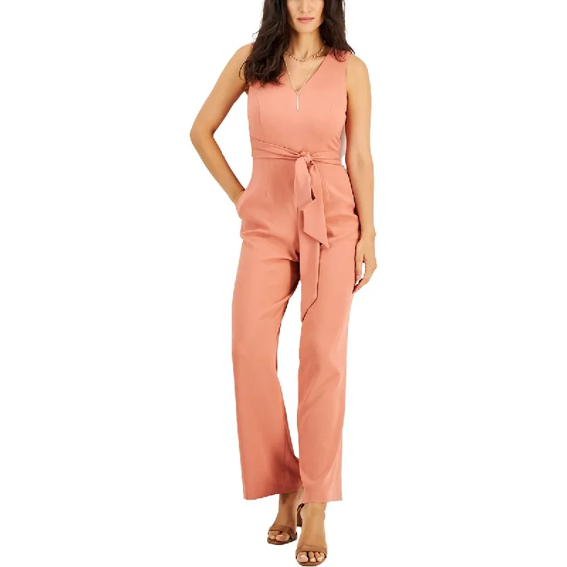 INC Womens Crepe Wide Leg Jumpsuit