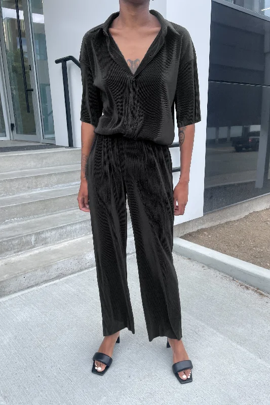 PLEATED JUMPSUIT