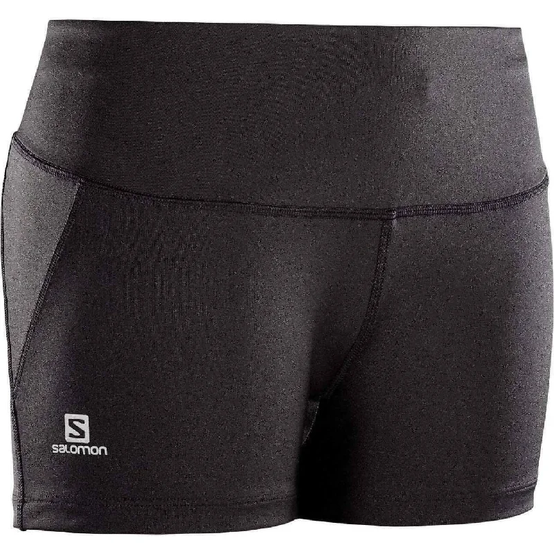 Salomon Agile Womens Short Running Tights - Black