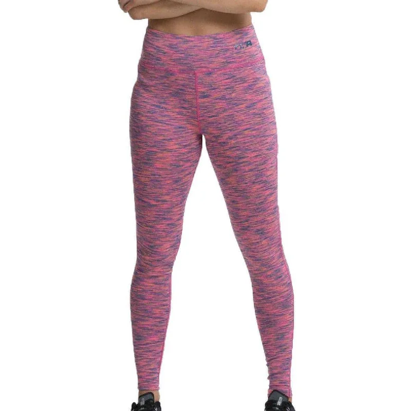 TCA SpaceKnit Premium Womens Long Running Tights - Pink