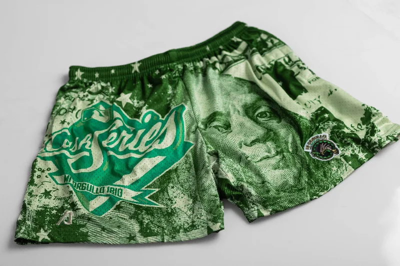 CASH SERIES MESH SHORTS (GREEN)