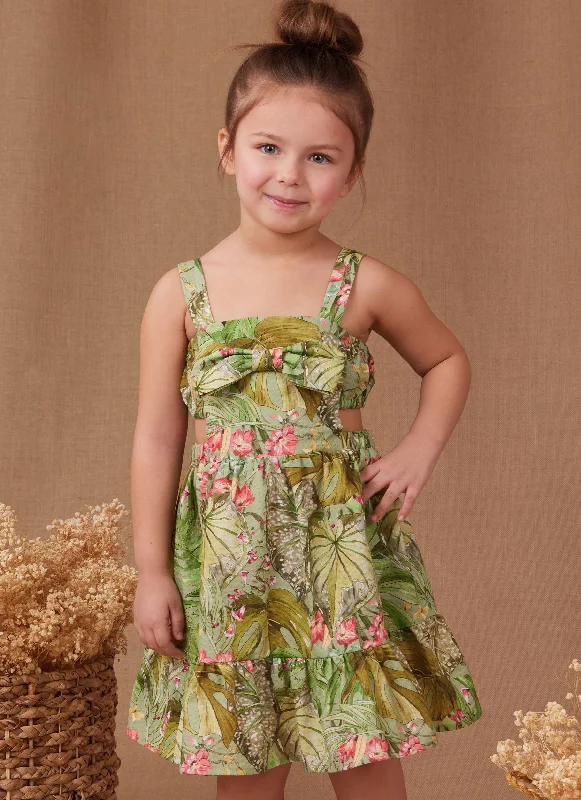 Simplicity Child Dress & Top S9962