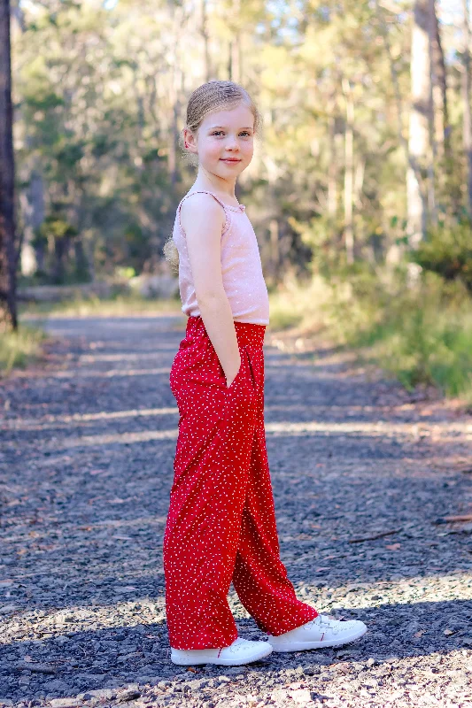 Waves & Wild Baby/Child Waratah Wide Leg Pants