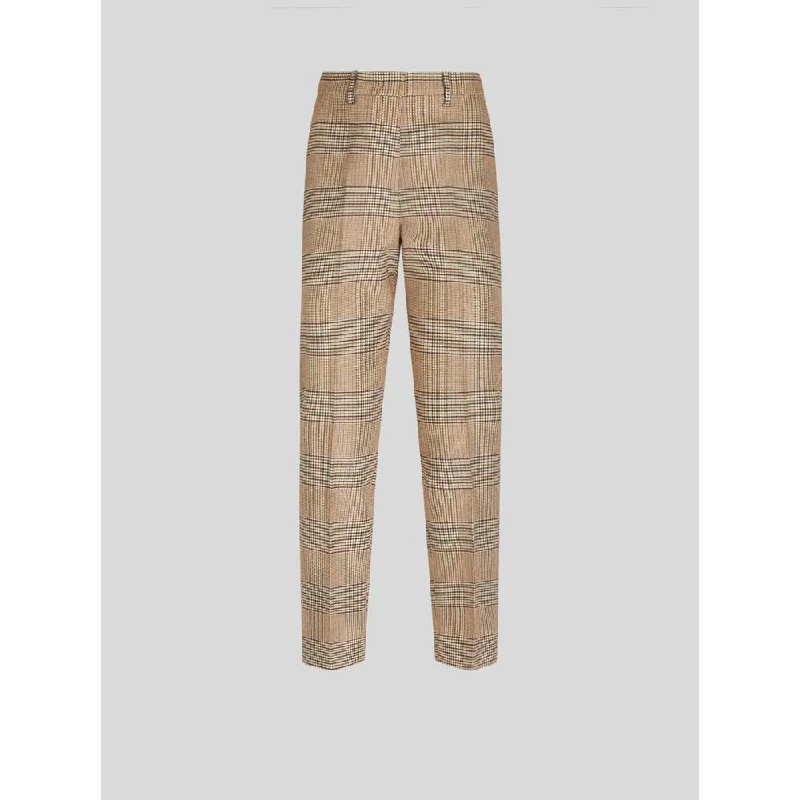 TAILORED PRINCE OF WALES TROUSERS